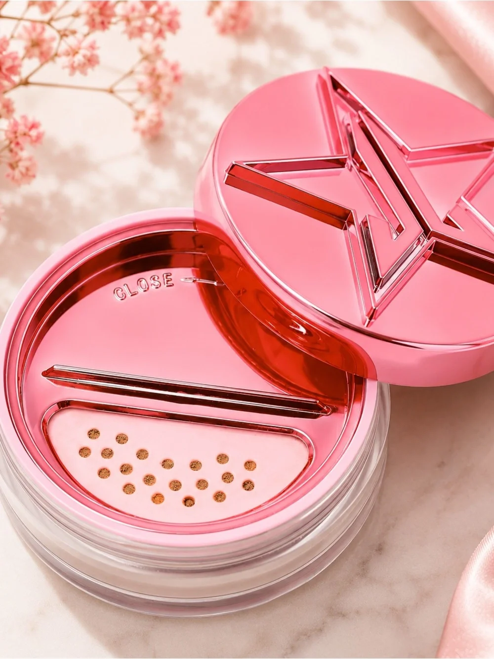 Jeffree Star Magic Star Setting Powder – Caramel – Loose Setting Powder NIB